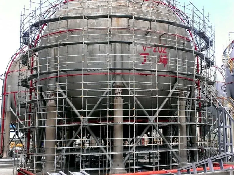 Ringlock Scaffolding System for Building Construction