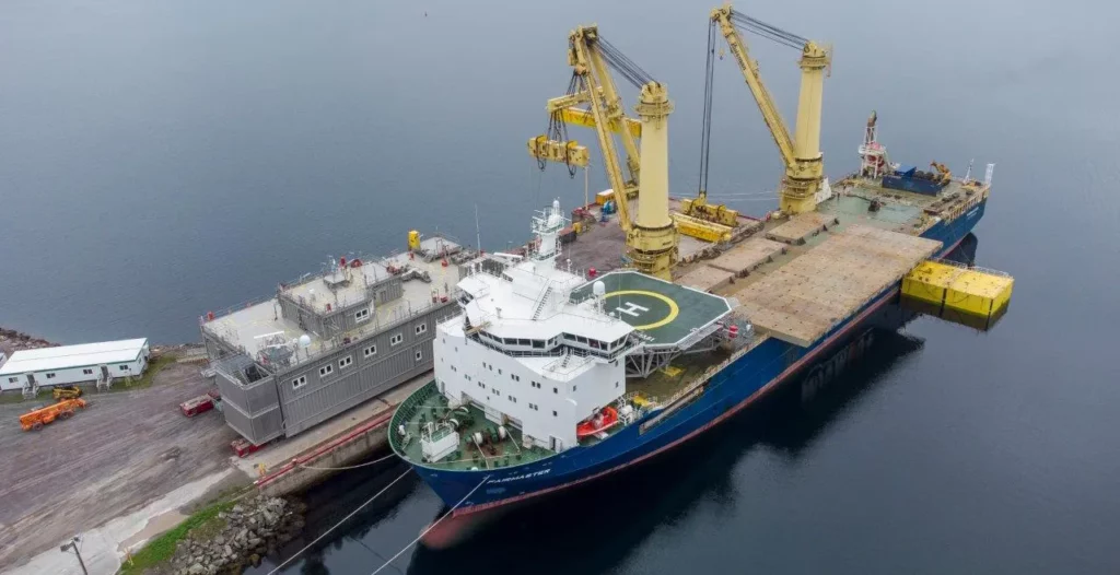 Ro-ro Platform Main Operating Cylinder