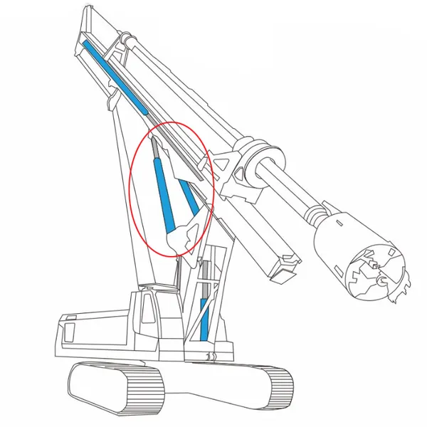 Rotary Drilling Mast Cylinder