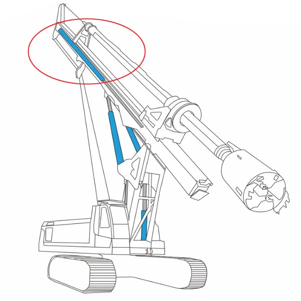 Rotary Drilling Pressurized Cylinder