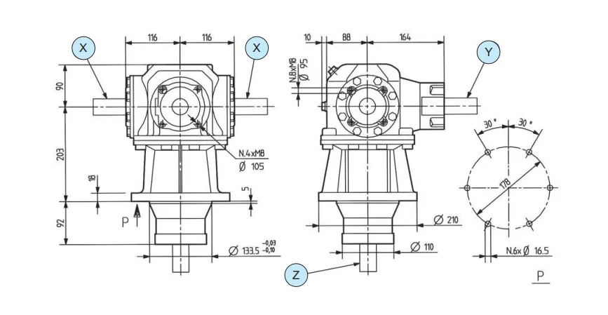 Rotary Mower Gearbox – Replacement of Comer Code TF-26A