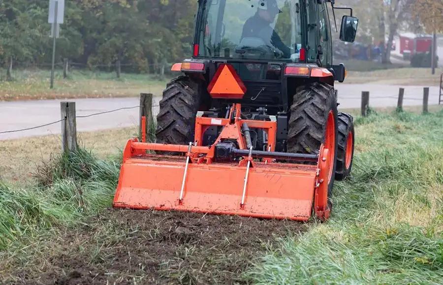 Agriculture Tractor 3 Point PTO Driven Cultivators Rotavator Rotary Tiller