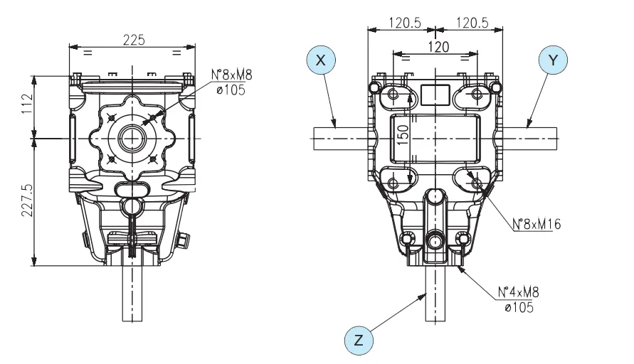 Round Baler Gearbox – Replacement of Comer Code T-290HD