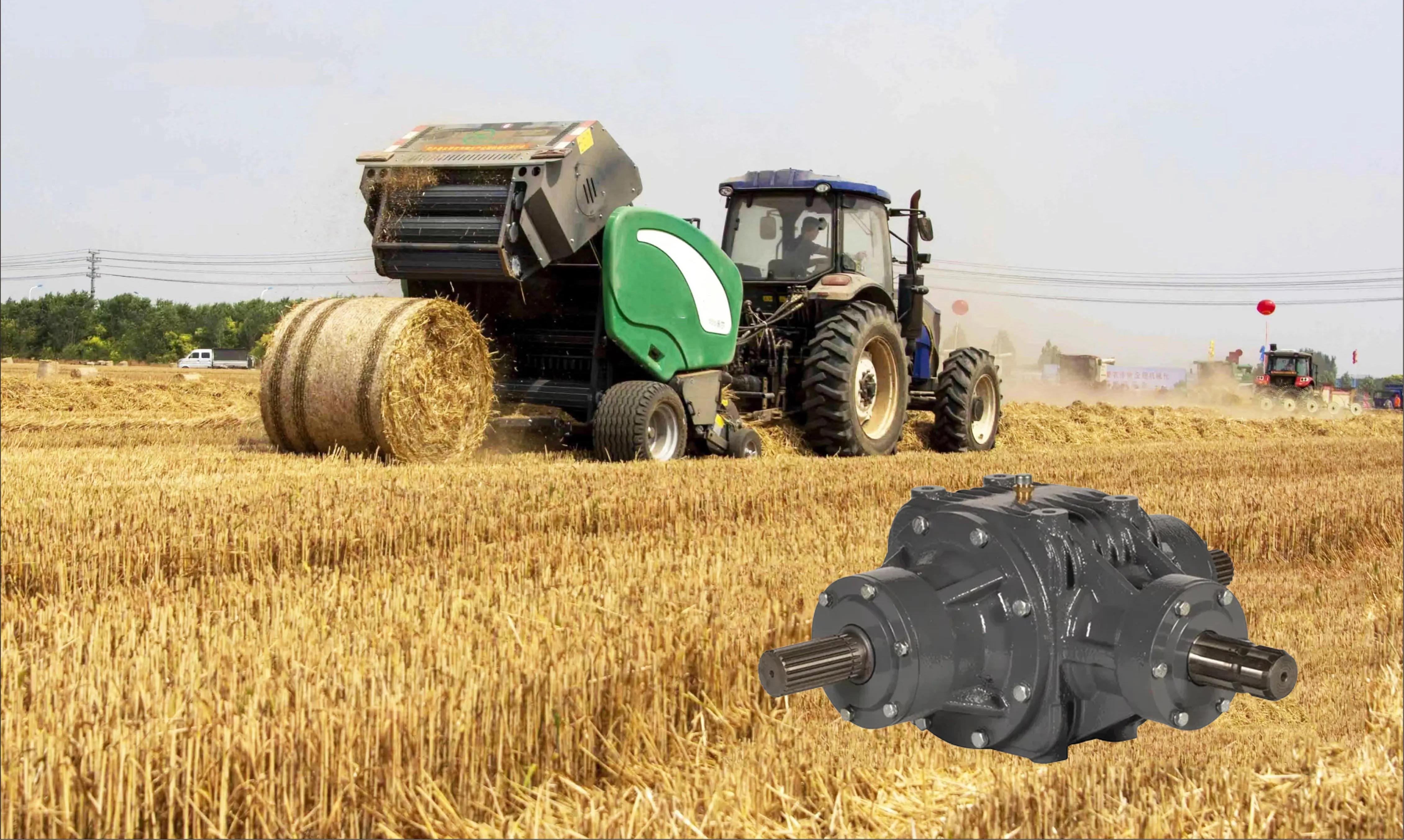 Round Baler Gearbox EP246 for Round Baler and Harvester