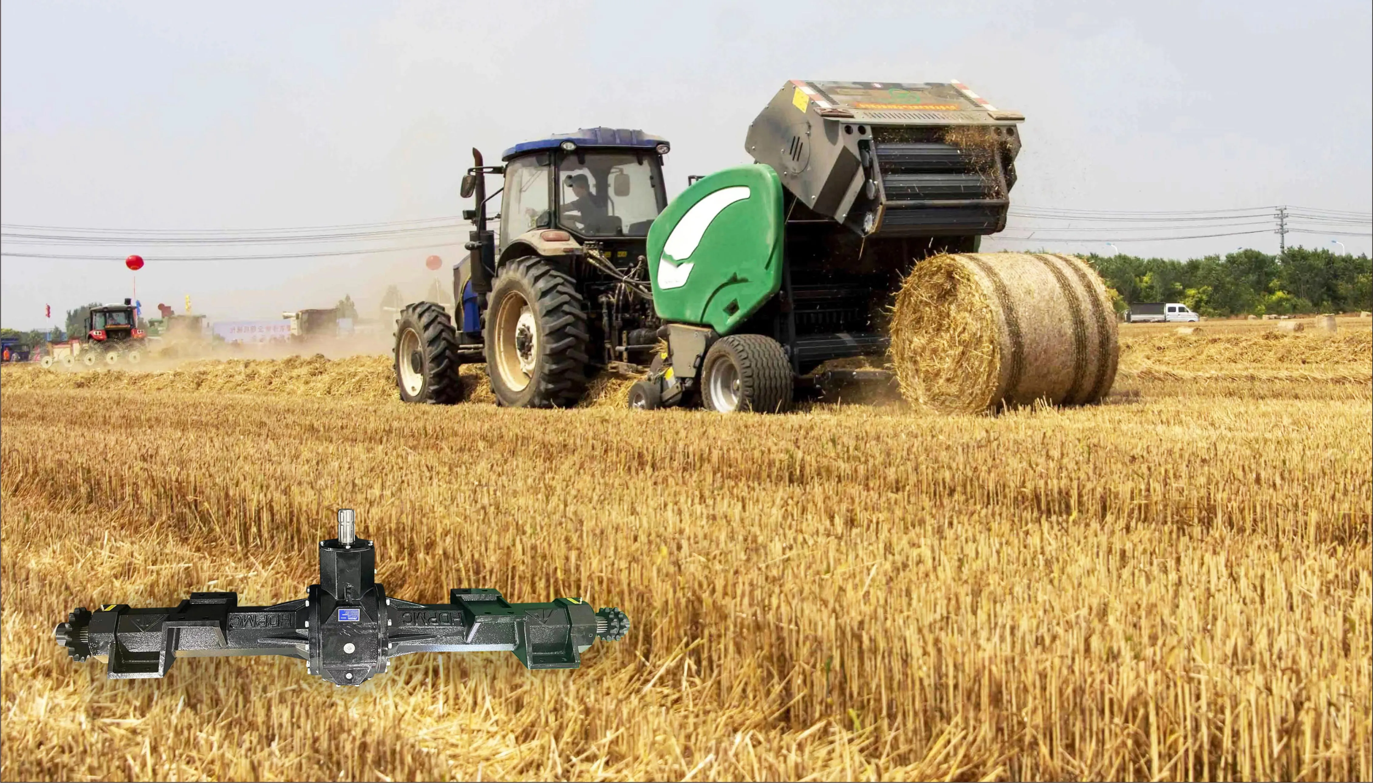 Round Baler Gearbox EP9.0 for Round Baler and Harvester