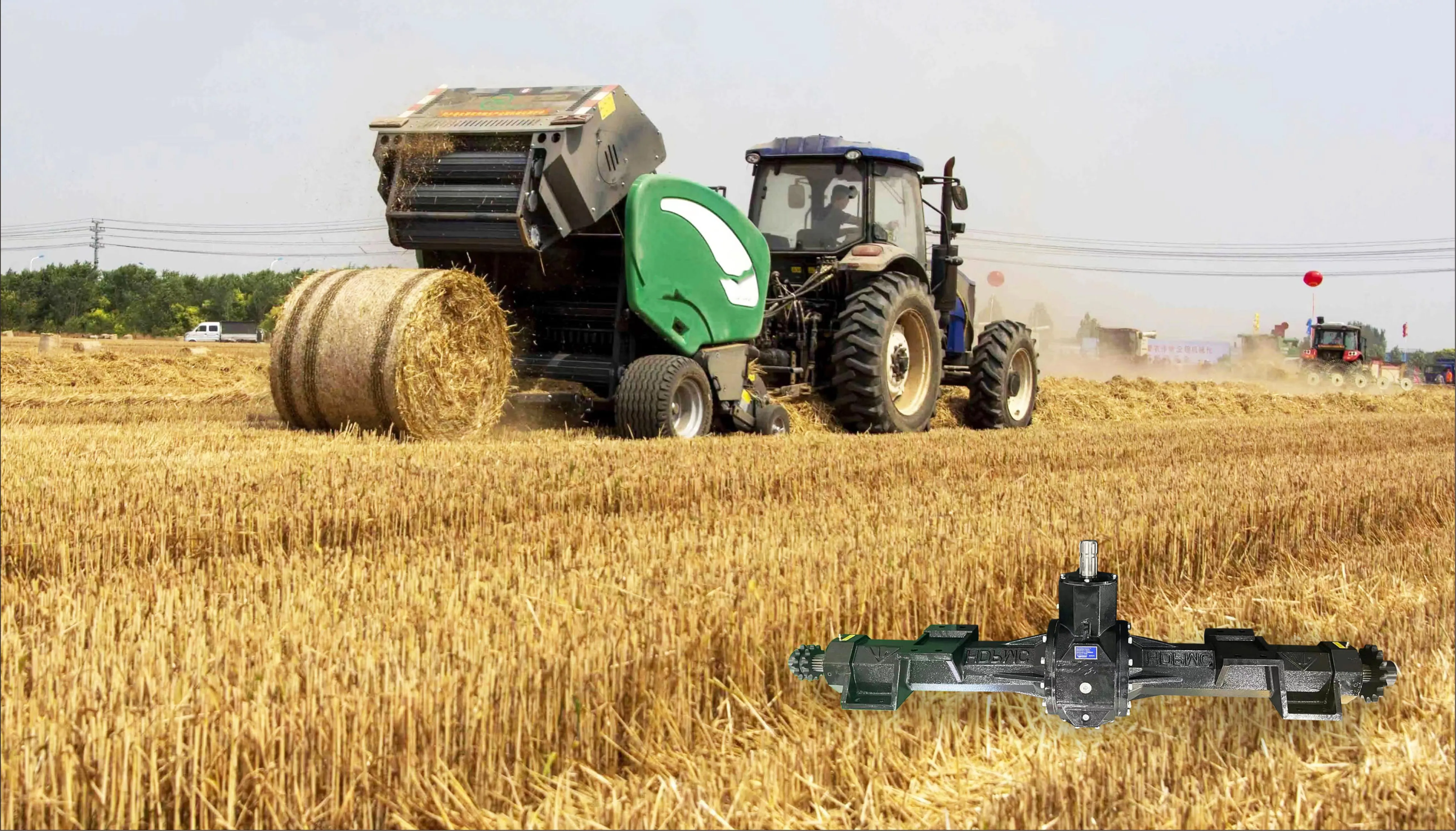 Round Baler Gearbox EP9.35 for Round Baler and Harvester