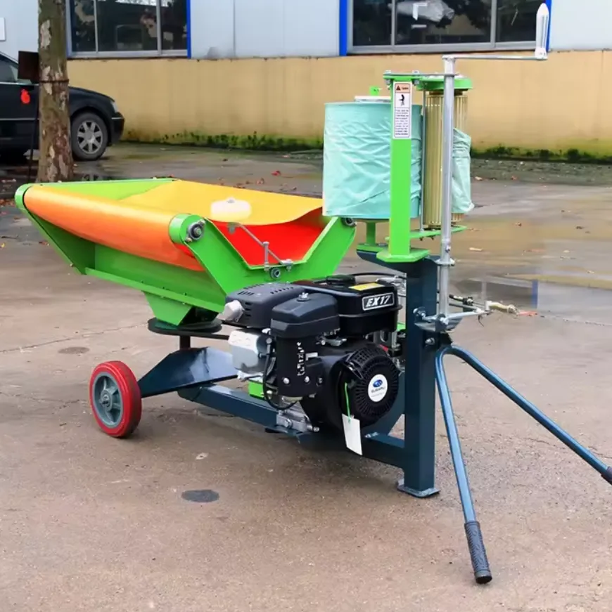 Customized Bale Wrapper for Round Straw Bale High Quality Full Automatic