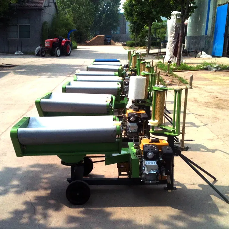 Custom Round Hay Bale Wrapper for Silage Hay and Straw