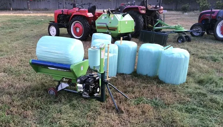Customized Bale Wrapper for Round Straw Bale High Quality Full Automatic