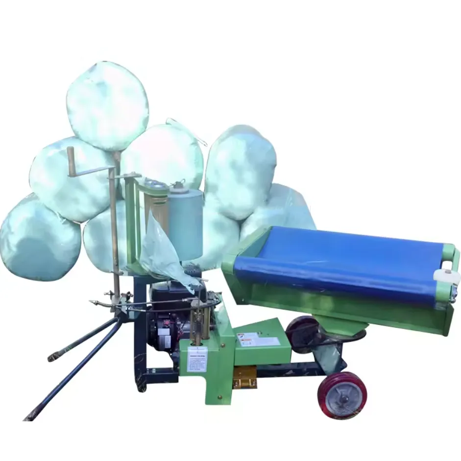 Custom Round Hay Bale Wrapper for Silage Hay and Straw