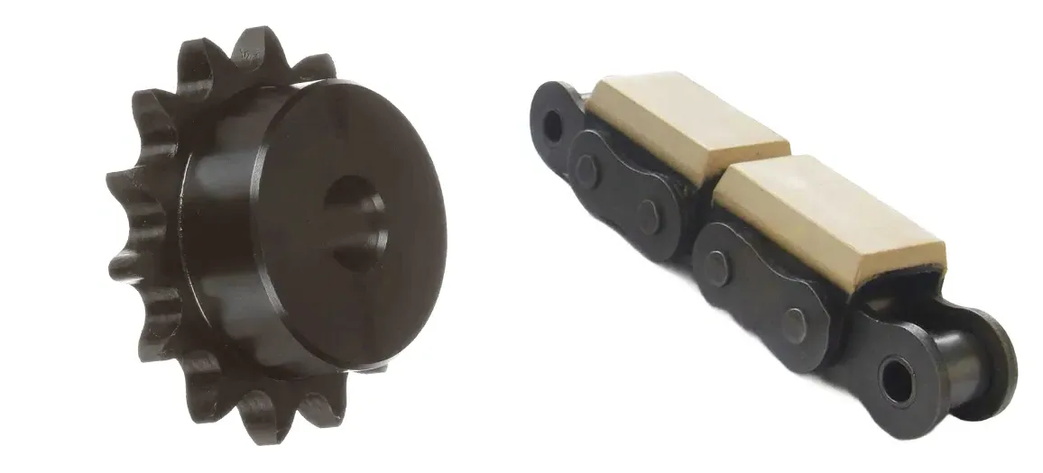 20A-G1 Rubber Top Roller Chain