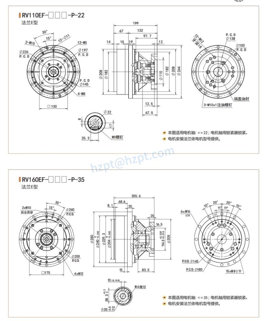 RV-E series Cycloidal Gearbox