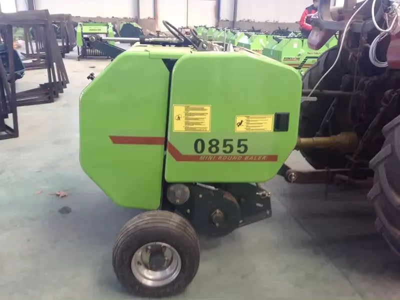 Full-Automatic Mini Hay Round Baler for Agricultural Hay Baling