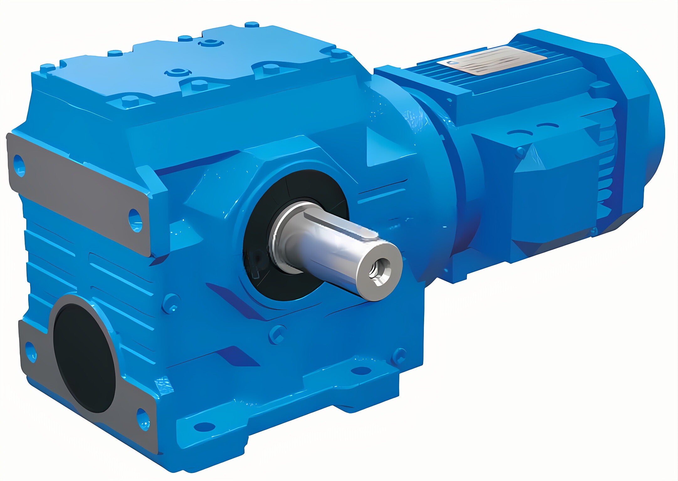 EPS Series Solid Shaft Helical Worm Gearbox