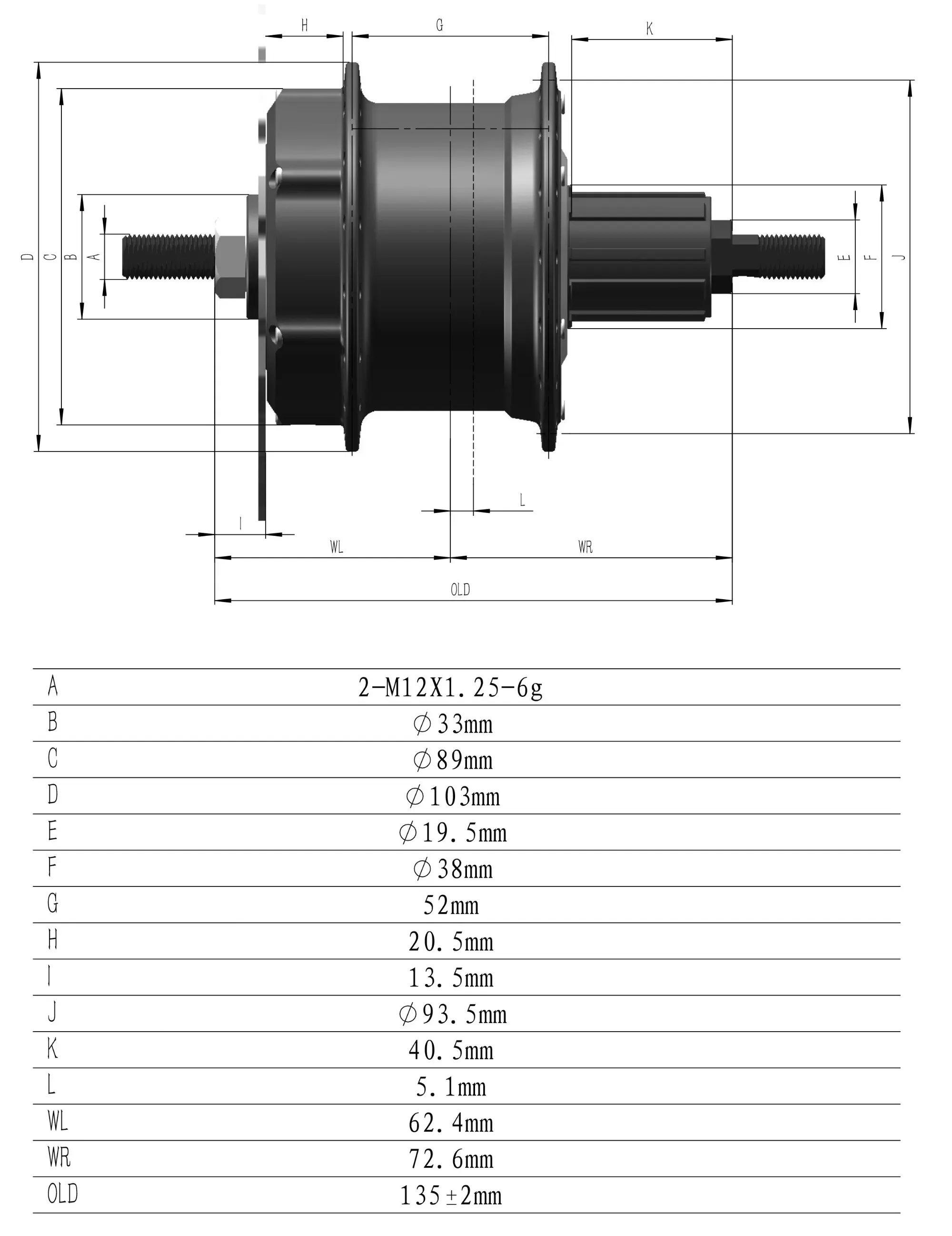 Raydafon S100 Rear Hub Motor 36V 250W Electric Bicycle Conversion Kit Bicycle Motor