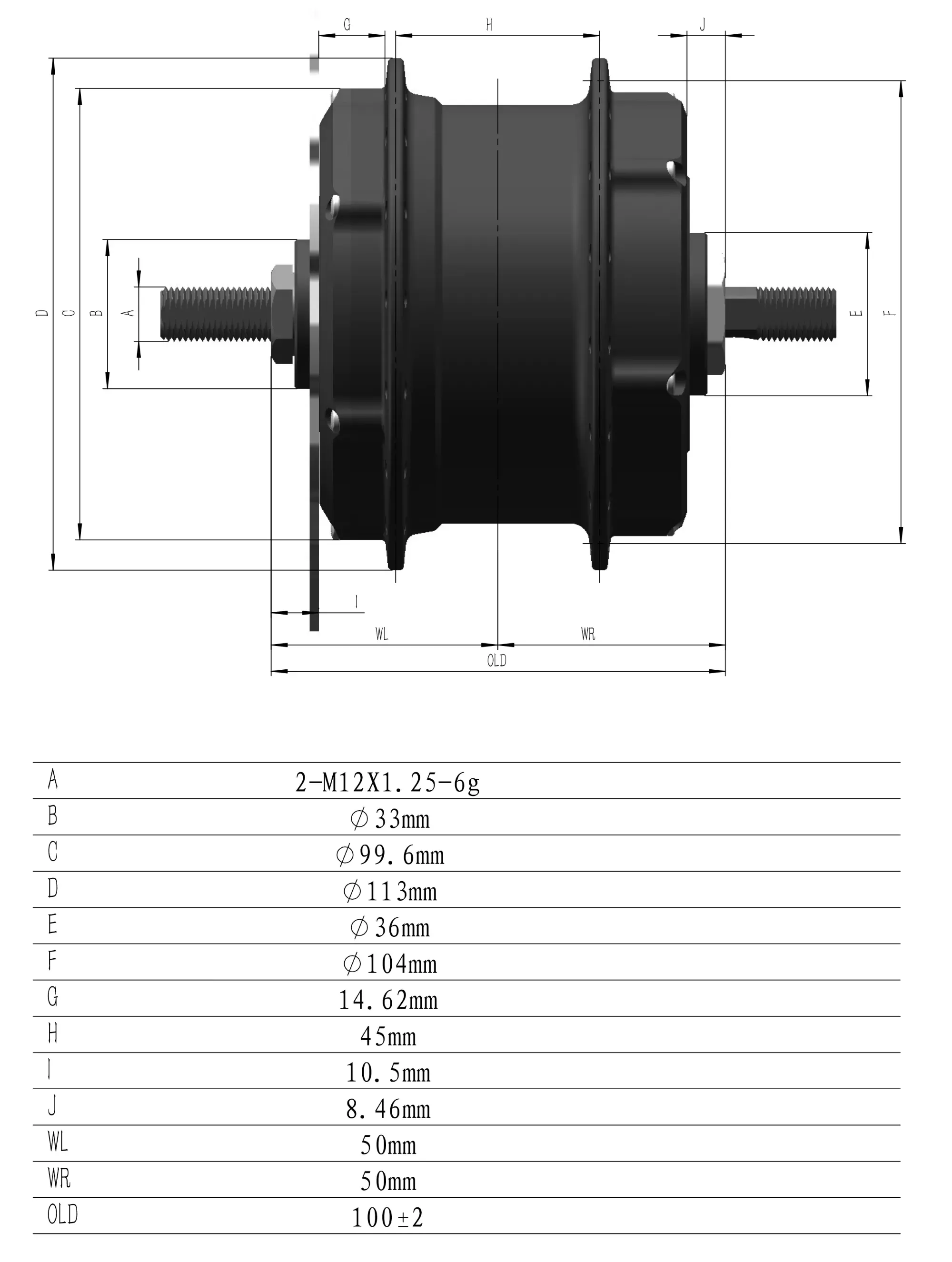 German After-Sales Service Quickly Conversion The Front Hub Motor for Ebike