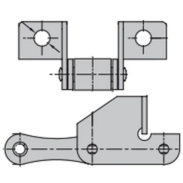 S55 Agricultural Roller Chain
