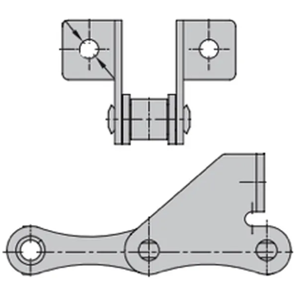 S55 Agricultural Roller Chain