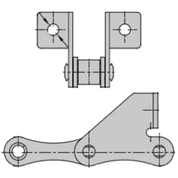 S55 Agricultural Roller Chain