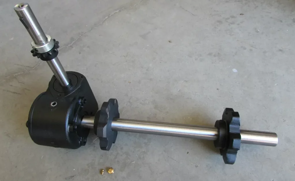 Salt Spreader Gearbox with Sprocket for Road Snow Removal