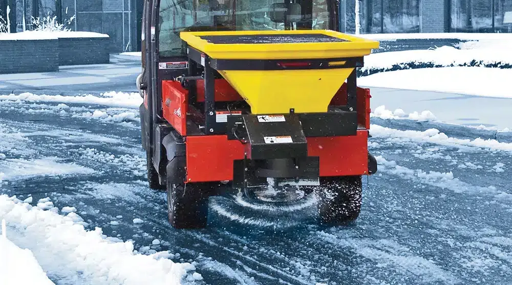 Salt Spreader Gearbox with Sprocket for Road Snow Removal