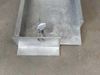 Scaffold Steel Toe Board for Construction Material