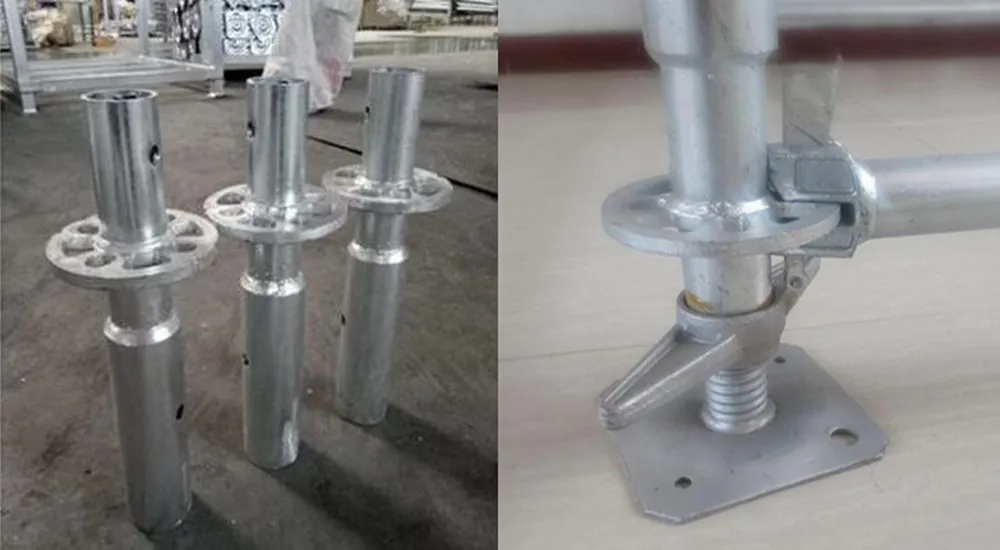 Scaffolding Base Collars for Construction Machinery