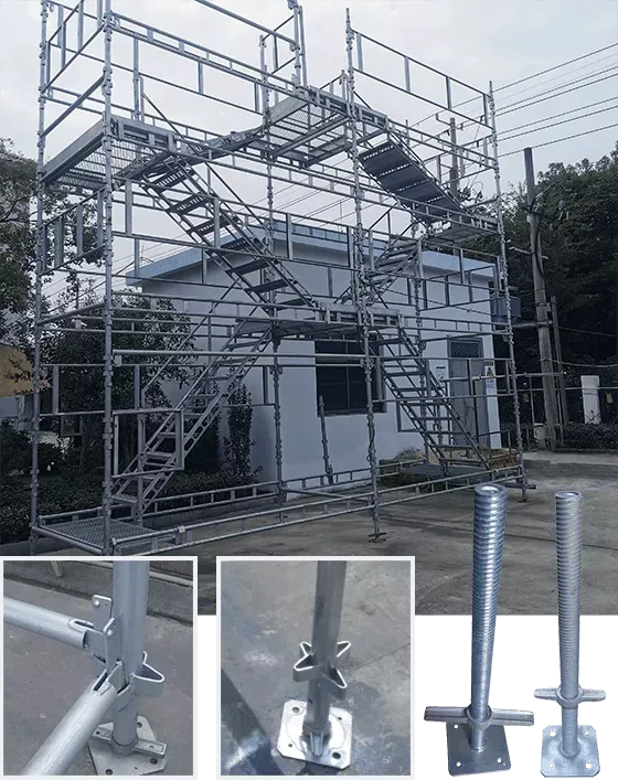 Scaffolding Adjustable Base Jack for Scaffolding Construction Project