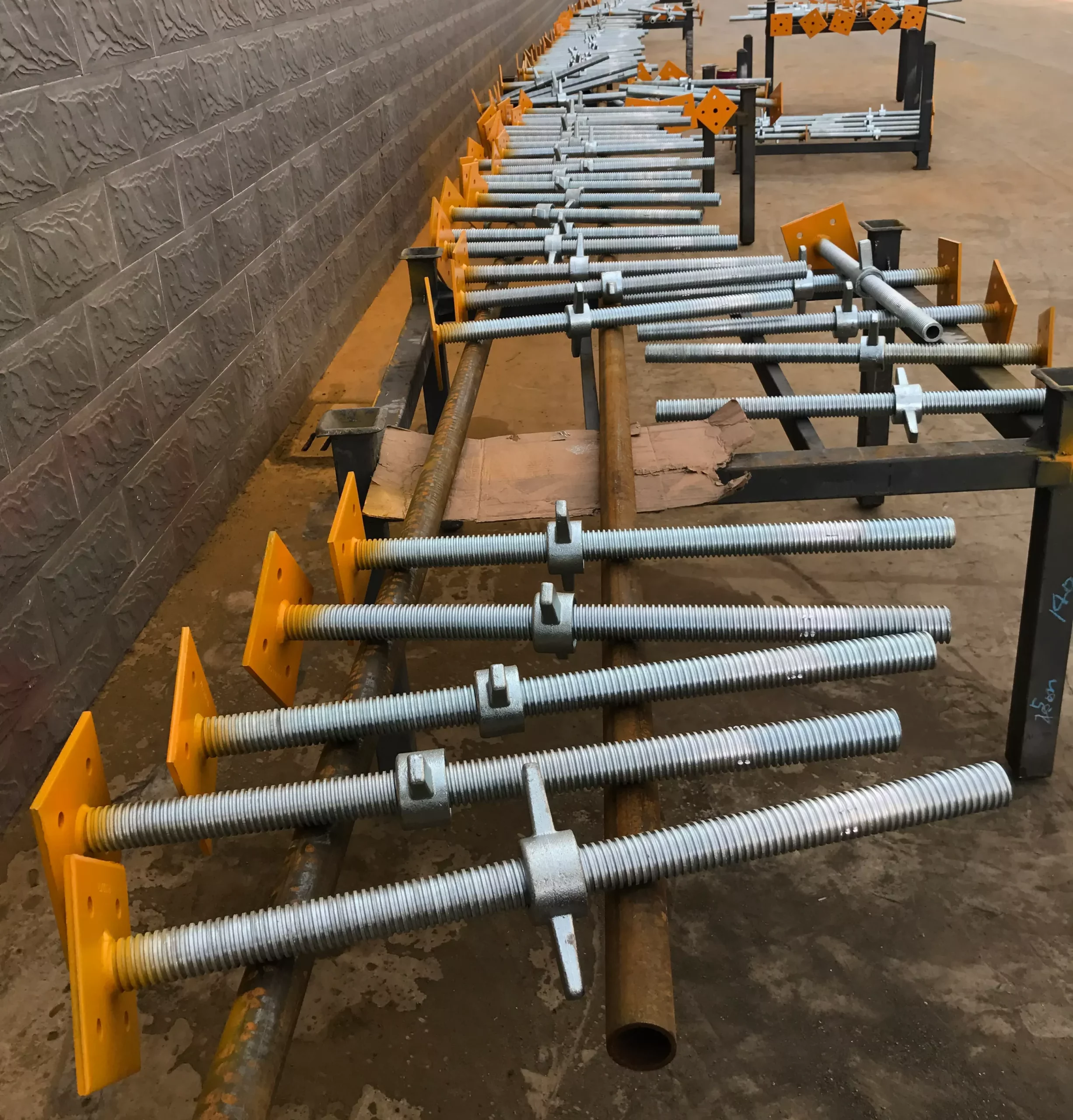 Scaffolding Adjustable Base Jack for Scaffolding Construction Project