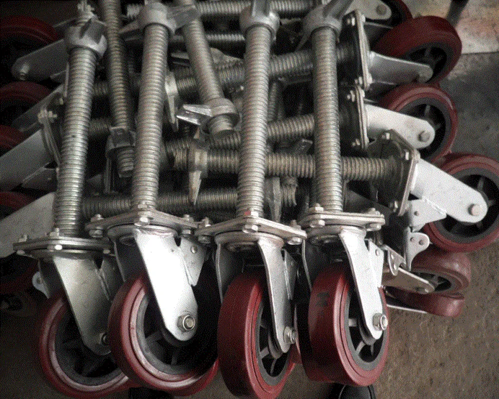 Scaffolding Castor Wheel for Frame Scaffolding Sliding