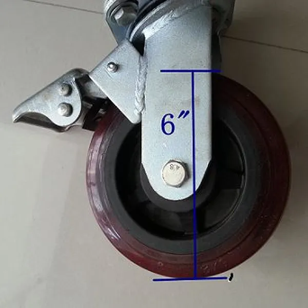 Scaffolding Castor Wheel for Frame Scaffolding Sliding
