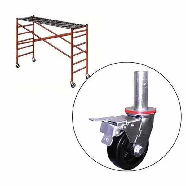 Scaffolding Castor Wheel for Frame Scaffolding Sliding
