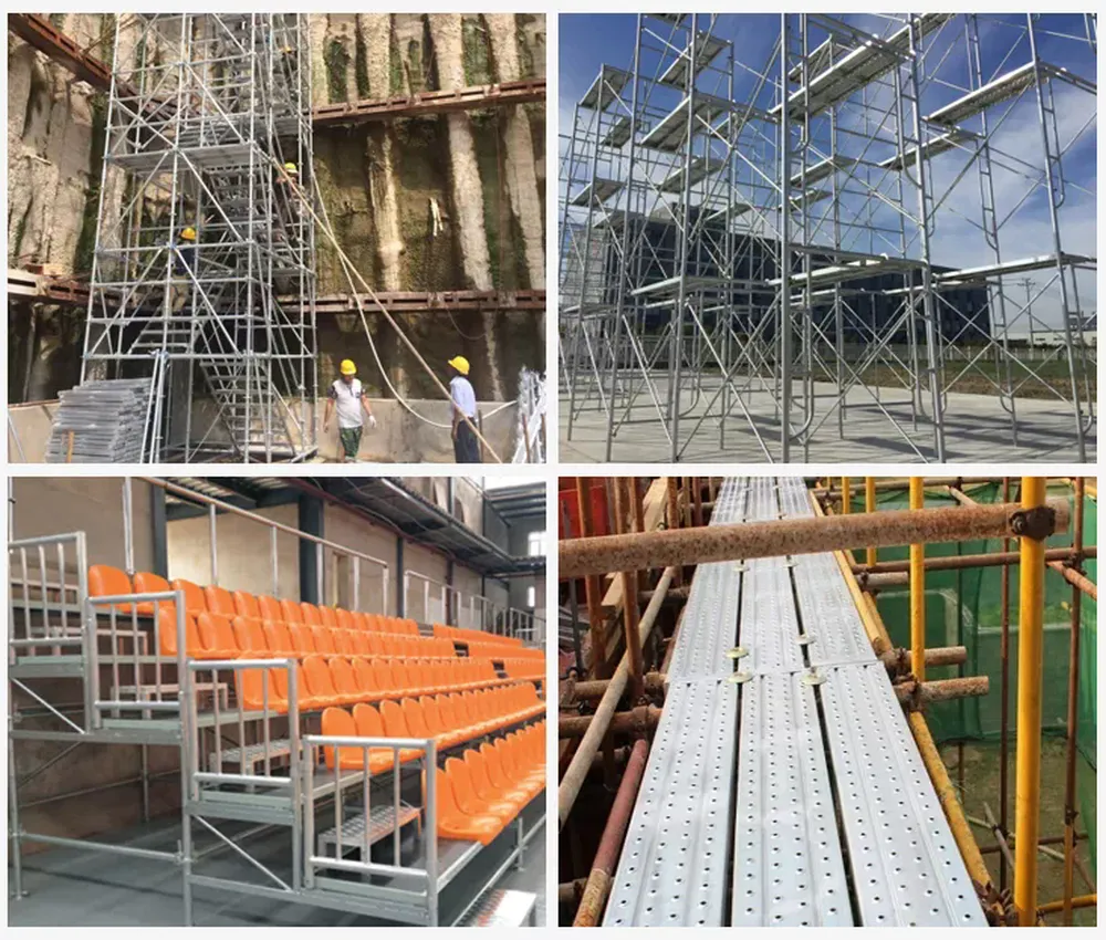 Scaffolding Steel Plank With Hook for Construction Building