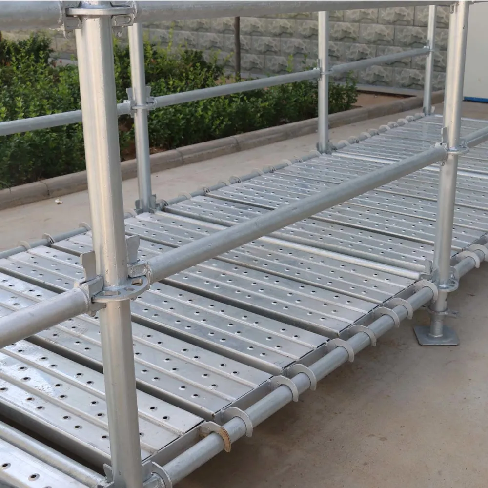 Scaffolding Galvanized Steel Planks with Hook for Construction
