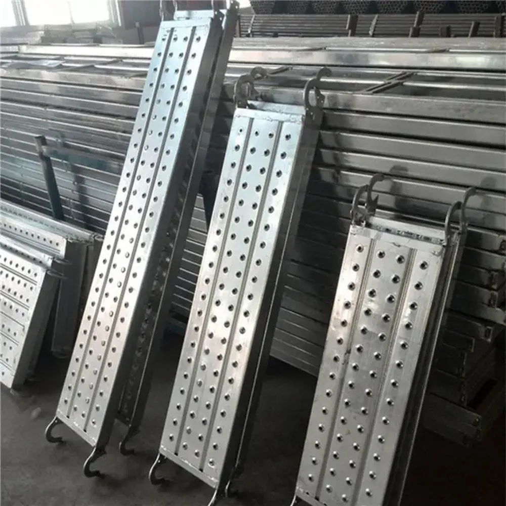 Scaffolding Galvanized Steel Planks with Hook for Construction