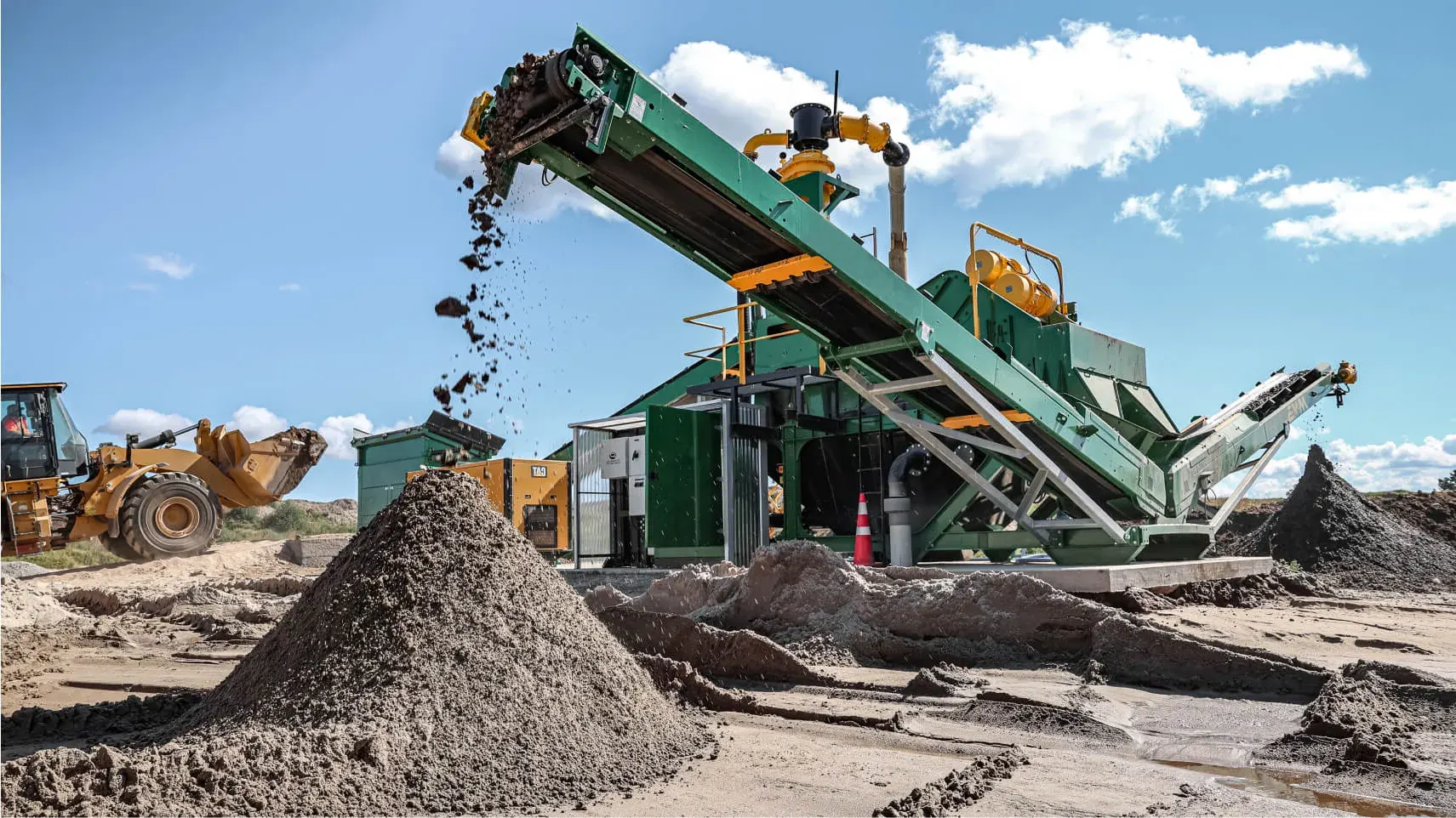 High Precision Linear Horizontal Screen Industrial Rotary Vibrating Screening Machine for mining