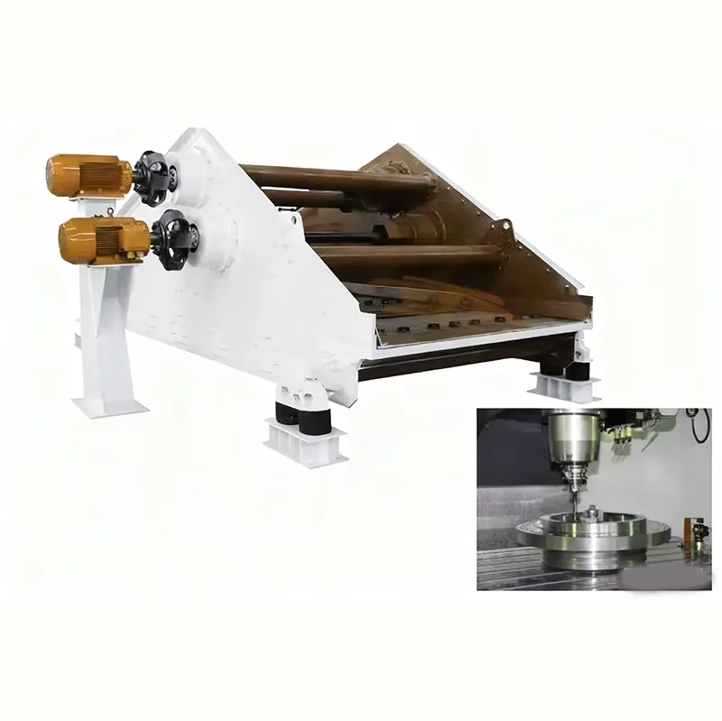 High Precision Linear Horizontal Screen Industrial Rotary Vibrating Screening Machine for mining