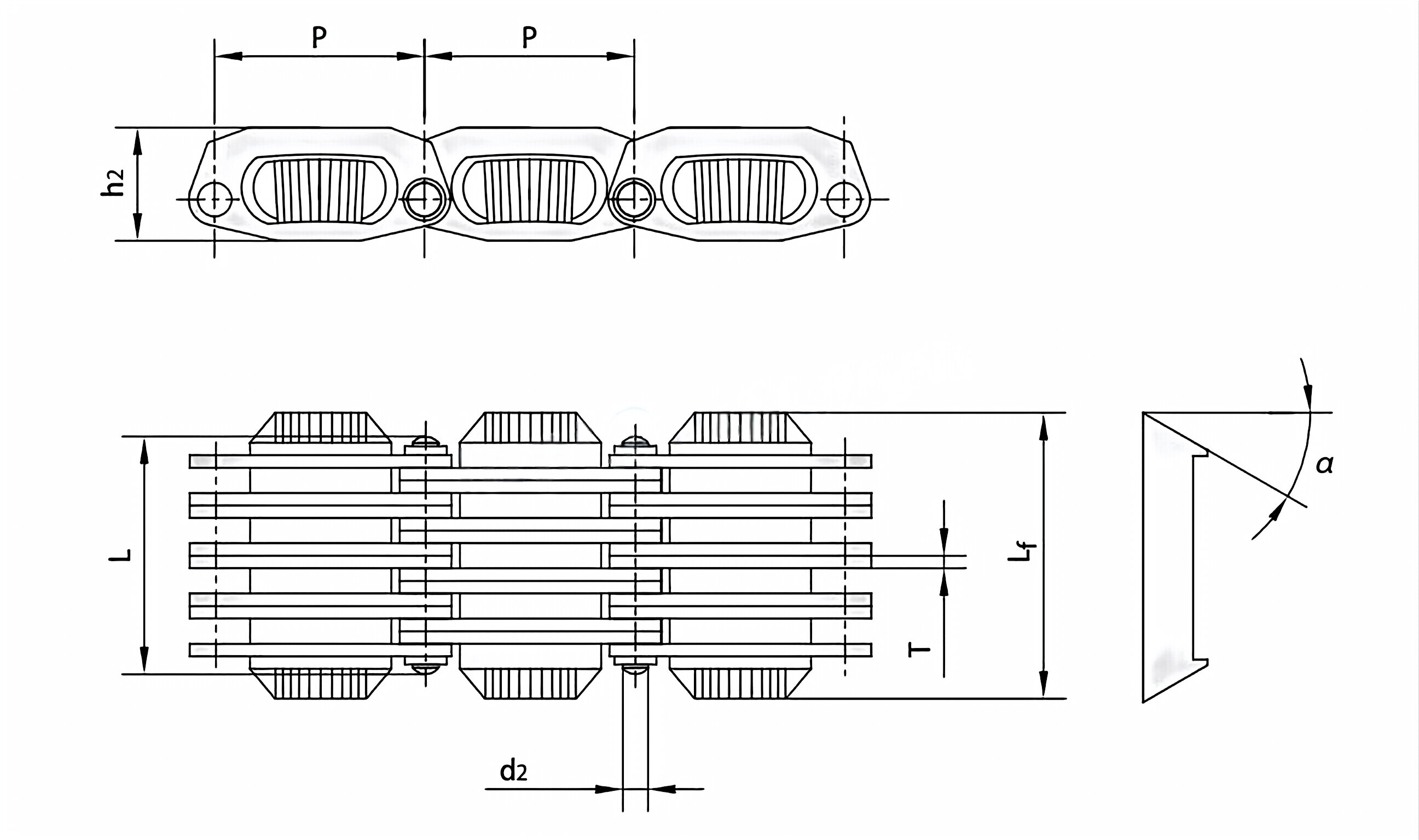 Self-tooth-forming Chains (P.I.V. Chains) A0 A1 A2 A3 A4 A5