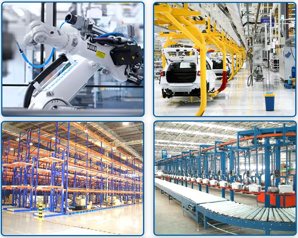 SF Series Solid Shaft Helical Worm Gearbox with Flange Mounted