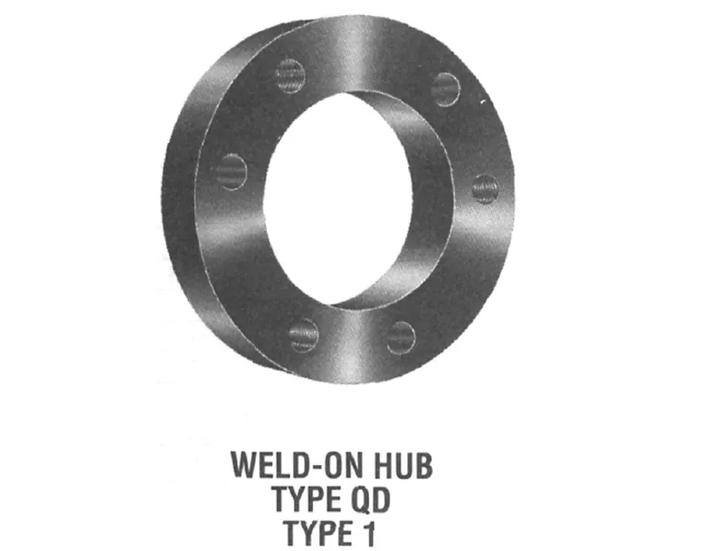 SH-A QD Weld-On Hubs