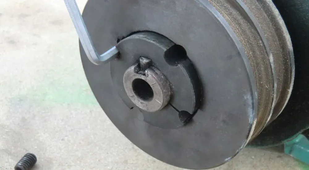 8V Series Cast Iron Ten-Groove Pulley Sheaves with Split Taper Bushings