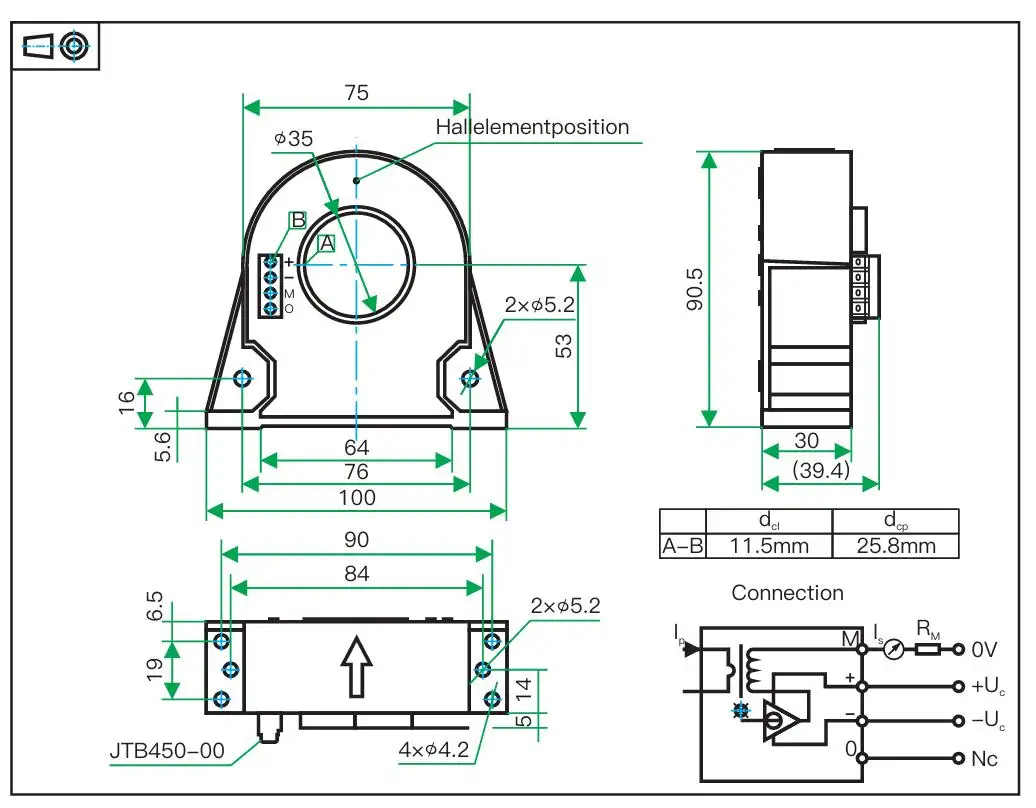 SIF Series High-Precision Current Sensor