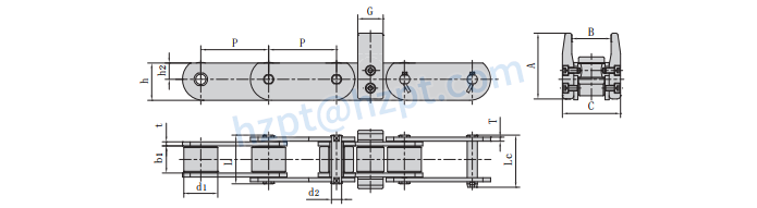 Automobile Production Line Chains P100F339