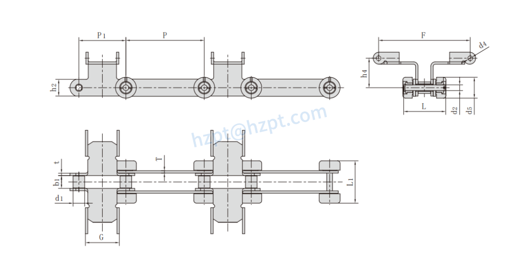 Rubber Gloves Carrier Chain P100F13