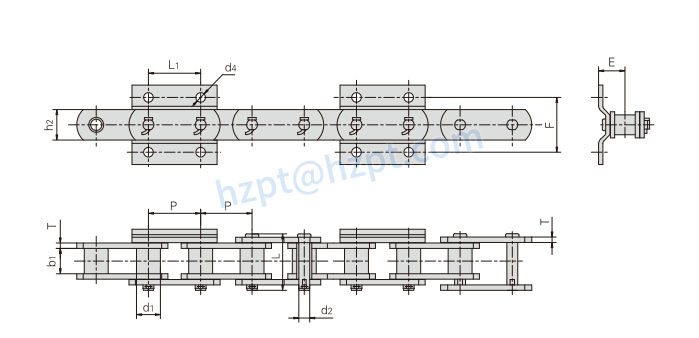 Conveyor Chains for Elevator P125F41