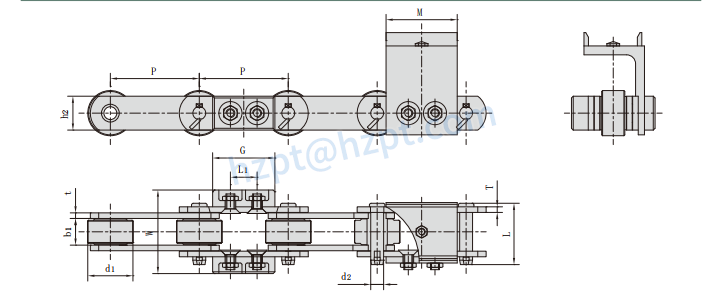 Automobile Production Line Chains P100F322