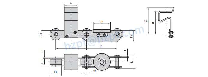 Scraper Conveyor Chains MR315