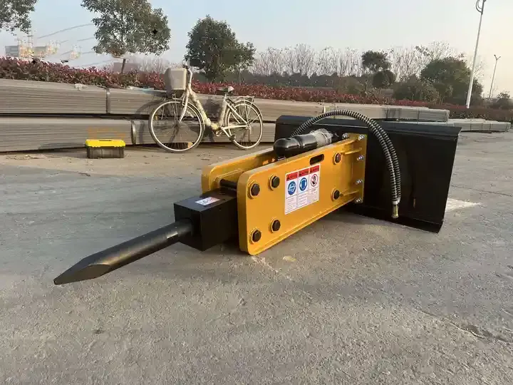 Skid Steer Attachments Harley Rake Soil Conditioner Attachment for Loaders