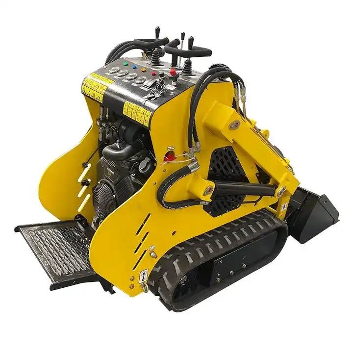 High speed disc harrow plough with skid steer mounting disc harrow attachment