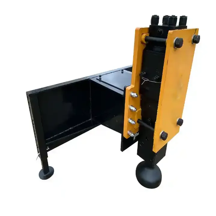 Vibration Construction Machinery 72" Smooth Drum Vibratory Roller Skid Steer Attachment